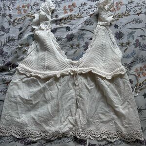 Zara Cream Lace Bandeau